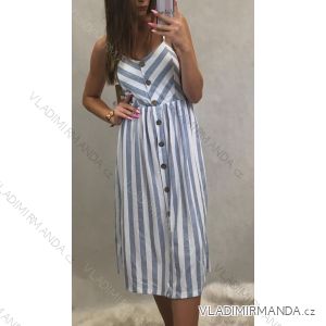 Sommerkleider auf Kleiderbügeln Damenstreifen (uni s / m) ITALIENISCHER MODUS IM319205