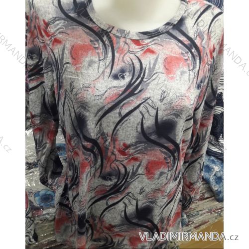 Langärmliges Damen-T-Shirt in Übergröße (l-3xl) DUNAUONE PM119238