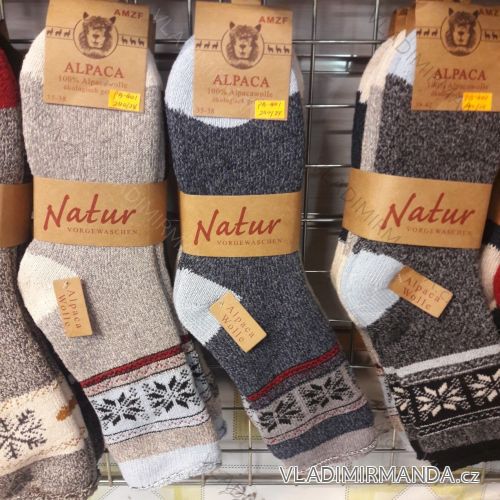 Warme Damensocken aus Wolle (35-42) AMZF PB-401