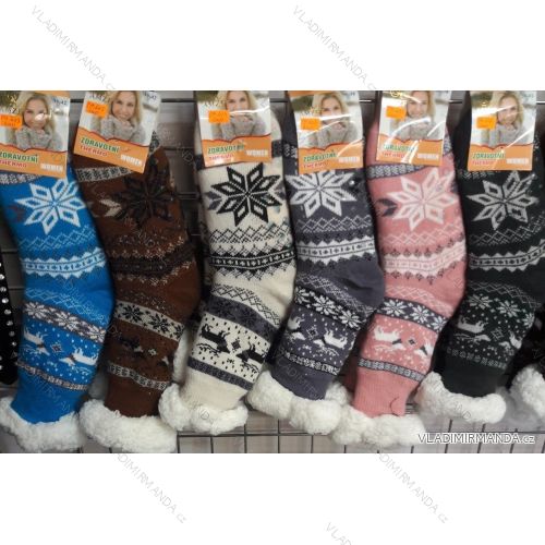Warme Damensocken aus Baumwolle (35-42) AMZF PB-603-1