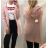 Strickjacke Langarm Damen (uni sl) ITALIENISCHE Mode IM919784