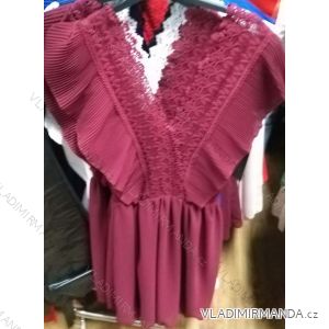 Ärmelloses, kurzes, elegantes Damenkleid (uni s / l) ITALIAN FASHION IM919861
