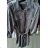 Langarm Hemdkleid Damen (uni s / l) ITALIENISCHE MODE IM919872