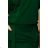 249-2 CASSIE - Kleid mit kurzen Ärmeln - Grün

