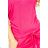 Sportliches Kleid - NEON Amarant 56-1
