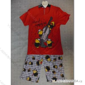 Pyjamas Kurzarm Damen übergroße (m-3xl) BENTER TF27246
