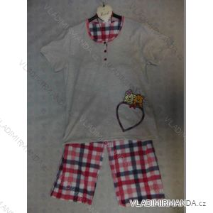 Pyjamas Kurzarm Damen übergroße (m-3xl) BENTER TF27194
