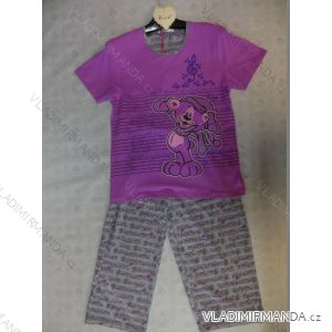 Pyjamas Kurzarm Damen übergroße (m-3xl) BENTER TF27225
