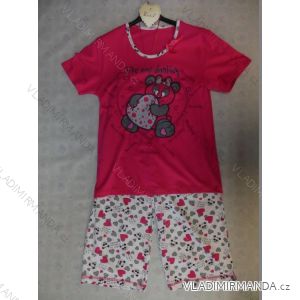 Pyjamas Kurzarm Damen übergroße (m-3xl) BENTER TF27193
