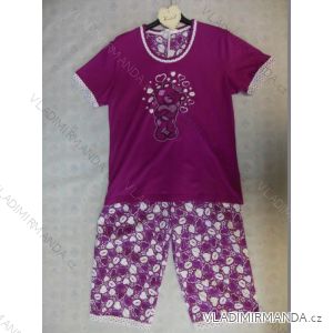 Pyjamas Kurzarm Damen übergroße (m-3xl) BENTER TF27191
