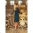 170-3 Spitzenkleid mit Ausschnitt - grün
