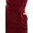 144-7 Kleid Midi SARA - Farbe Burgund
