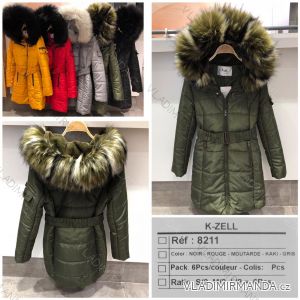 Winterjacke mit Kapuze und Fell (K-ZELL ITALIAN MODA KZE188176