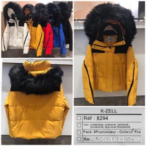 Winterjacke mit Kapuze und Fell (K-ZELL ITALIAN MODA KZE188176