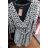 Langarm Kleid, Polka Dot (uni s / m) ITALIENISCHE MODE IM919920
