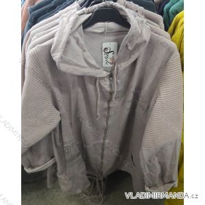 Jacke dünner Reißverschluss Frauen (uni s / m) ITALIENISCHE MODE IM719408