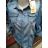Jeanshemd Damen (l-4xl) MOON GIRL SUN219YD965