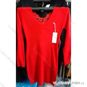 Damen kurzes Abendkleid Langarm (S-XL) MB21 IM619045
