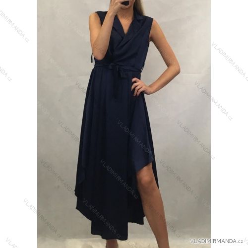 Trägerloses Kleid Elegante Spitze Damen Spitze (uni s / m) ITALIENISCHE MODE IM919915