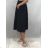 Eleganter langer Rock mit Spitze (uni sl) ITALIAN Fashion IM31819008