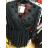 Damen Langarm Abendkleid (uni s / m) ITALIENISCHE MODE IM9191024