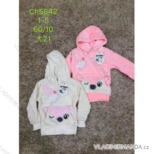 Baby Sweatshirt aus warmem Samt für Mädchen (1-5 Jahre) SAD SAD19CH5842
