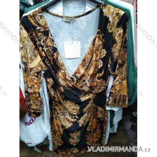 Damen Langarm Kleid (uni s / m) ITALIAN FASHION IM9191009
