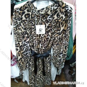 Damen Langarm Kleid (uni s / m) ITALIAN FASHION IM9191009