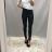 Leggings lange LEDER FRAUEN (s-xl) ITALIENISCHE MODE IM919X2018
