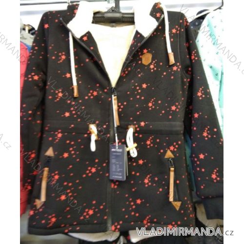 Damen gestreiftes warmes Sweatshirt (m-2xl) BENTER BES1916072
