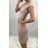Kleid damen (uni sl) ITALIENISCHE Mode IM9181010