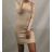 Langärmliges elegantes warmes Damenkleid (uni s / m) ITALIAN FASHION B-781