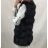 Winterjacke Pelzfell mit Ledertaschen warmes Kunstpelz (s-4xl) AFASHION AF18048