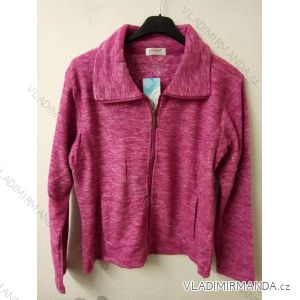 Damen Fleece Sweatshirt (m-3xl) C-LEMON LEM19001
