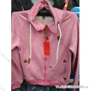 Damen Sweatshirt mit Reißverschluss (M-3XL) HKD HKD19HKD-306
