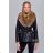 Winterlederjacke mit Fell (S-2XL) METROFIVE MET19001

