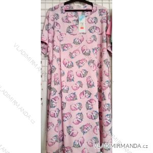 Damen Kurzarm Nachthemd Baumwolle Übergröße (m-3xl) C-LEMON BL8343
