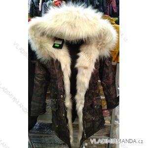 Winterjacke mit Kapuze und Fell  (s-m-l) K-ZELL FASHION KZE198035