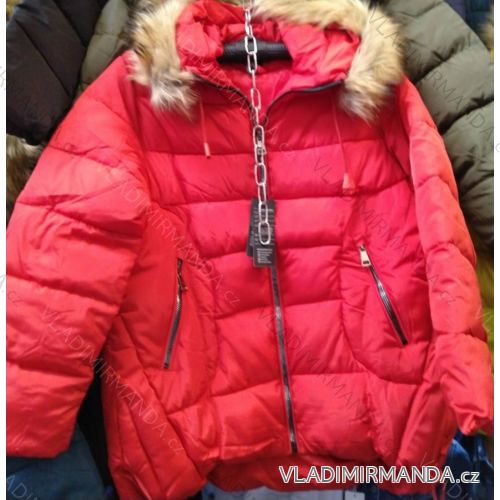 Mantel Winter Park mit Pelz Frauen übergroßen (XL-5XL) JIALIQIANMEIA MA119759