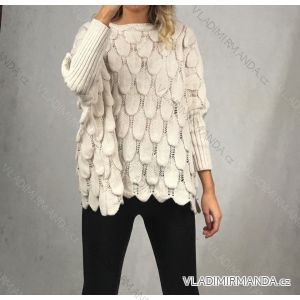 Warmer Damen Strickpullover (uni sm) ITALIAN MODA IMC1911132
