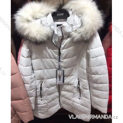 Damen Jacke / Mantel Winter mit Fell verlängerte Damen (S-2XL) EMT EMT19008