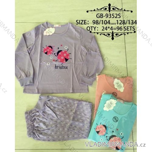 Pyjamas lange Kinder jugendliche Mädchen (98-134) VALERIE DREAM GB-9352S

