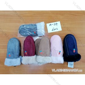 Handschuhe für Mädchen (EINZEL-GRÖSSE) DELFIN M-24