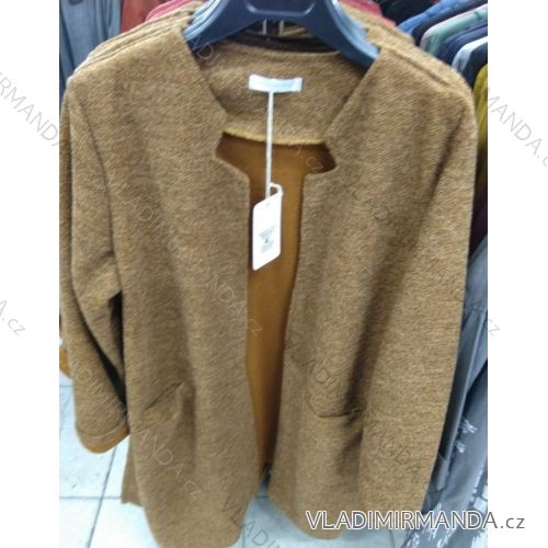 Strickjacke Damen Baumwolle (uni s / l) ITALIENISCHE MODE IM719199