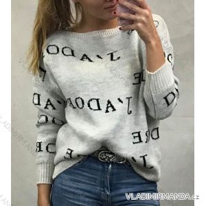 Damen-Langarmpullover (uni S / M) ITALIAN FASHION IM419742