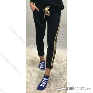 Jogginghose lang Damen (uni s / m) ITALIENISCHE MODE IMC191219