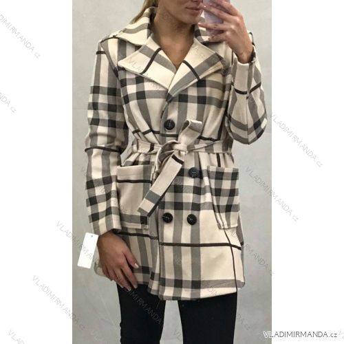 Ärmellose Jacke mit langen Ärmeln (uni sl) ITALIAN FASHION IMC19025