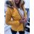 Jacke Winter mit Pelz Frauen (S-2XL) ITALIENISCHE MODE IM6191728
