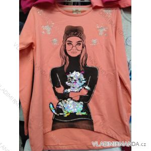 T-Shirt Langarm Kinder Jugend Mädchen (128-164) TUZZY TURKISH FASHION TM219154
