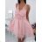 Elegantes ärmelloses Spitzenkleid, Lace Women (uni sl) ITALIENISCHE MODE IM919828
